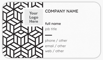 Design Preview for Real Estate Development Rounded Corner Business Cards Templates, Standard (3.5" x 2")
