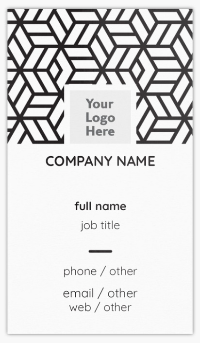 Design Preview for Recruiting & Temporary Agencies Glossy Business Cards Templates, Standard (3.5" x 2")