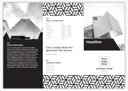 Design Preview for Design Gallery: Building Construction Flyers, Tri-fold DL