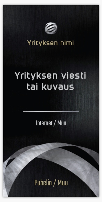 Mallin esikatselu Mallivalikoima: Teollisuus ja Jakelu Vinyylibanderollit, 25 x 50 cm