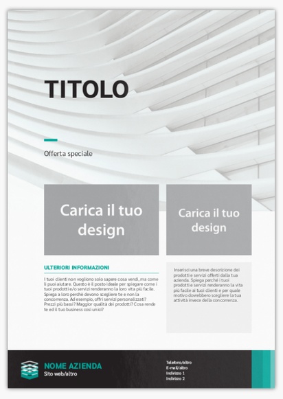 Anteprima design per Galleria di design: volantini per articoli tecnologici,  Senza piega A4 (210 x 297 mm)