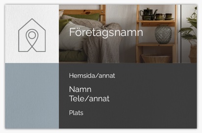 Förhandsgranskning av design för Designgalleri: Homestaging Visitkort med obestruket naturligt papper