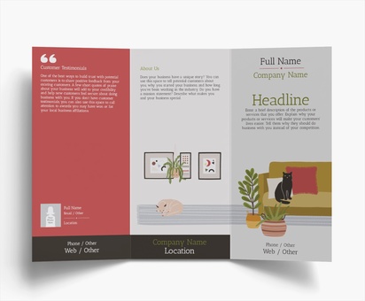Design Preview for Design Gallery: Property & Estate Agents Folded Leaflets, Tri-fold DL (99 x 210 mm)