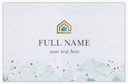 Design Preview for Design Gallery: Home Staging Pearl Business Cards