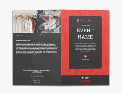 Design Preview for Design Gallery: Bags & Accessories Custom Brochures, 8.5" x 11" Bi-fold