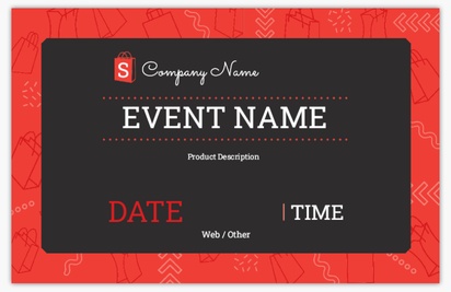 Design Preview for Design Gallery: Events Postcards, Oversized