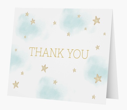 Design Preview for Design Gallery: Fun & Whimsical Thank You Cards, Folded