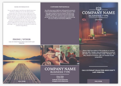 Design Preview for Design Gallery: Health & Wellness Flyers, Tri-fold DL