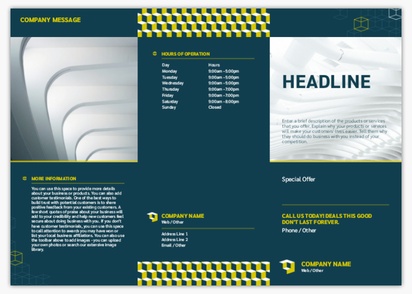 Design Preview for Design Gallery: Information & Technology Brochures, Tri-fold DL