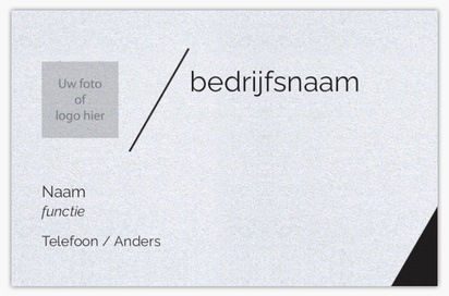 Voorvertoning ontwerp voor Ontwerpgalerij: Modern & Eenvoudig Parelmoer visitekaartjes