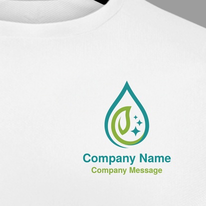Design Preview for Design Gallery: Cleaning Services Polyester T-shirts