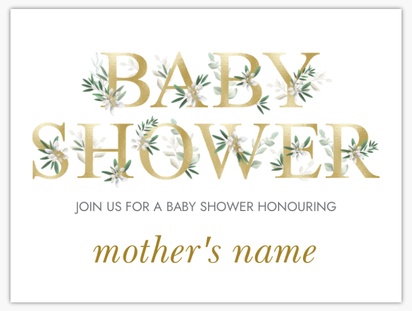 Design Preview for Design Gallery: Baby Shower Posters, 18" x 24"