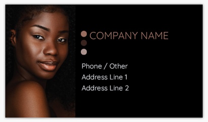 A african american hair aesthetician black brown design