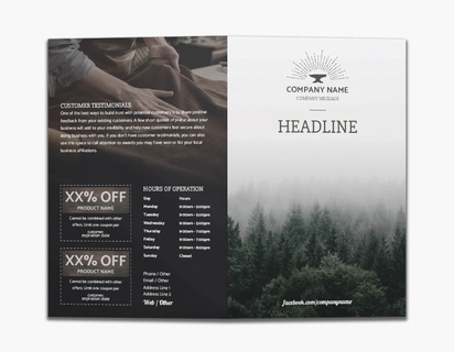 Design Preview for Design Gallery: Crafts Custom Brochures, 8.5" x 11" Bi-fold