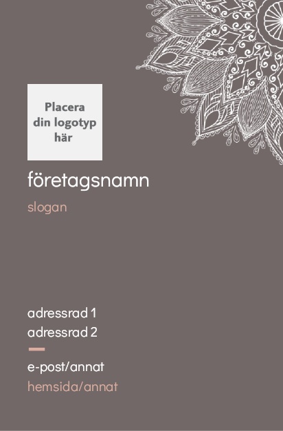 Förhandsgranskning av design för Designgalleri: Elegant Visitkort standard, Standard (85 x 55 mm)