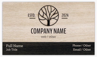 Design Preview for Design Gallery: Non-Tearable Visiting Cards