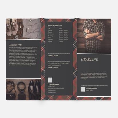 Design Preview for Design Gallery: Conservative Brochures, DL Tri-fold