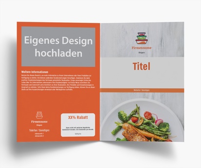 Designvorschau für Designgalerie: Falzflyer Diät & Ernährung, Einbruchfalz A5 (148 x 210 mm)