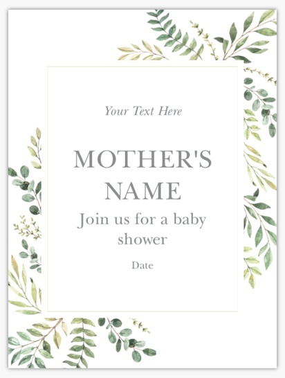 Design Preview for Baby Shower Posters Templates, 18" x 24"