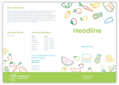 Design Preview for Design Gallery: Food & Beverage Brochures, Bi-fold A5