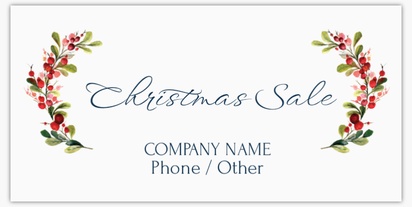 Design Preview for Design Gallery: Christmas Vinyl Banners, 150 x 300 cm