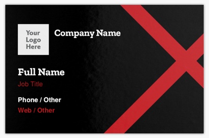 Design Preview for Design Gallery: Ultra-Thick Business Cards, Standard (85 x 55 mm)