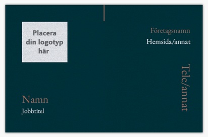 Förhandsgranskning av design för Designgalleri: Elegant Visitkort med pärlemorskimmer