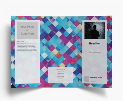 Design Preview for Design Gallery: Bold & Colourful Brochures, Tri-fold DL