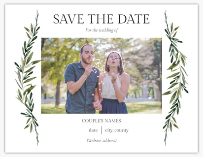 Design Preview for Design Gallery: Traditional & Classic Save the Date Magnets