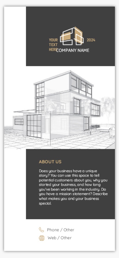 Design Preview for Design Gallery: Property & Estate Agents Rate Cards
