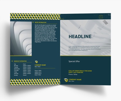 Design Preview for Design Gallery: Information & Technology Brochures, Bi-fold A5