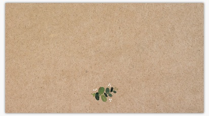 A kraft paper bedankt brown design for Fall