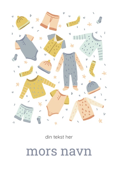 Forhåndsvisning af design for Designgalleri: Baby Plakater, A3 (297 x 420 mm) 