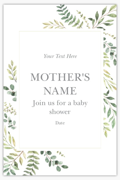 Design Preview for Baby Shower Posters Templates, 24" x 36"