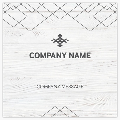 Design Preview for Design Gallery: Furniture & Home Goods Standard Business Cards, Square (65 x 65 mm)