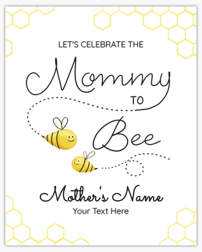 A bee cute black yellow design for Baby