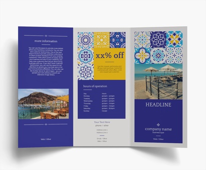 Design Preview for Design Gallery: Flooring & Tiling Folded Leaflets, Tri-fold DL (99 x 210 mm)