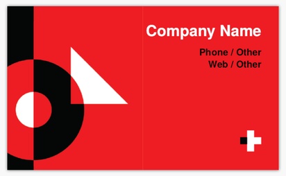 Design Preview for Design Gallery: Graphic Design Standard Business Cards, Standard (91 x 55 mm)