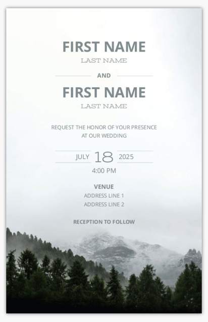 Design Preview for Design Gallery: Destination Wedding Invitations