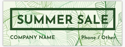 Design Preview for Design Gallery: Summer Vinyl Banners, 150 x 400 cm