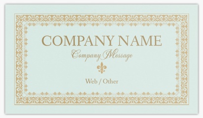 Design Preview for Coffee Shops Glossy Business Cards Templates, Standard (3.5" x 2")