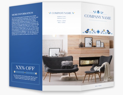 A norway comfy blue white design for Art & Entertainment