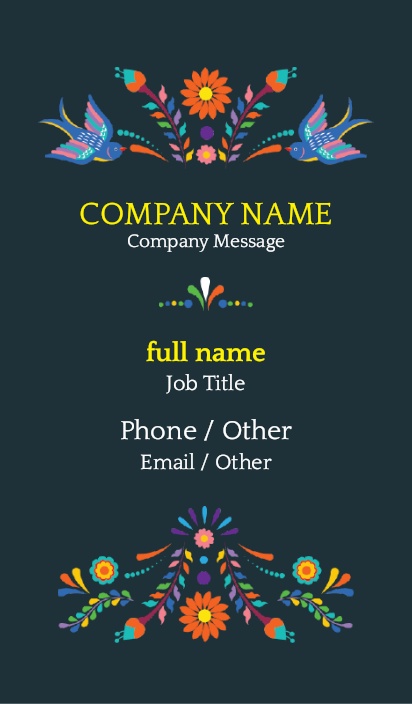 Design Preview for Design Gallery: Bold & Colorful Glossy Business Cards, Standard (3.5" x 2")