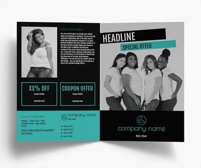 Design Preview for Flyers Templates & Designs, Bi-fold A5