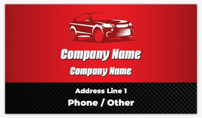 Design Preview for Design Gallery: Petrol Stations Matte Visiting Cards, Standard (89 x 51 mm)