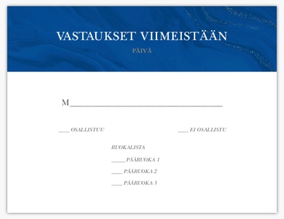 Mallin esikatselu Mallivalikoima: Merellinen Vastausta pyydetään -kortit, 13.9 x 10.7 cm