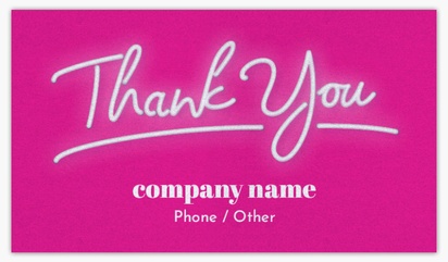 A thank you pampering purple design for Thank You