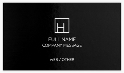 Design Preview for Design Gallery: Retail & Sales Standard Visiting Cards
