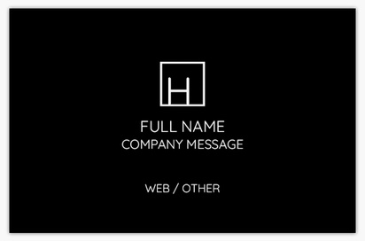 Design Preview for Design Gallery: Modern & Simple Recycled Matte Business Cards, Standard (85 x 55 mm)