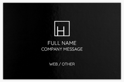 Design Preview for Design Gallery: Clothing Ultra-Thick Business Cards, Standard (85 x 55 mm)